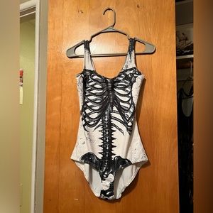 Skeleton swimsuit, Black Milk